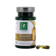 Curcuma + Confort articulaire grâce au curcuma - Pilulier de 60 gélules végétales